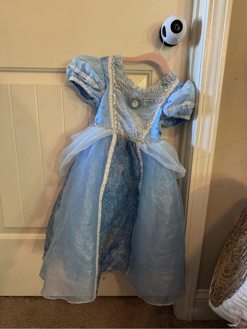 Cinderella Disney Store Girls' Princess Costume Dress - Classic Fairy Tale Look